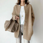 VANNA™ ELEGANT BUTTONED KNIT JACKET