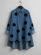 SUZY | POLKA DOT OVERSHIRT