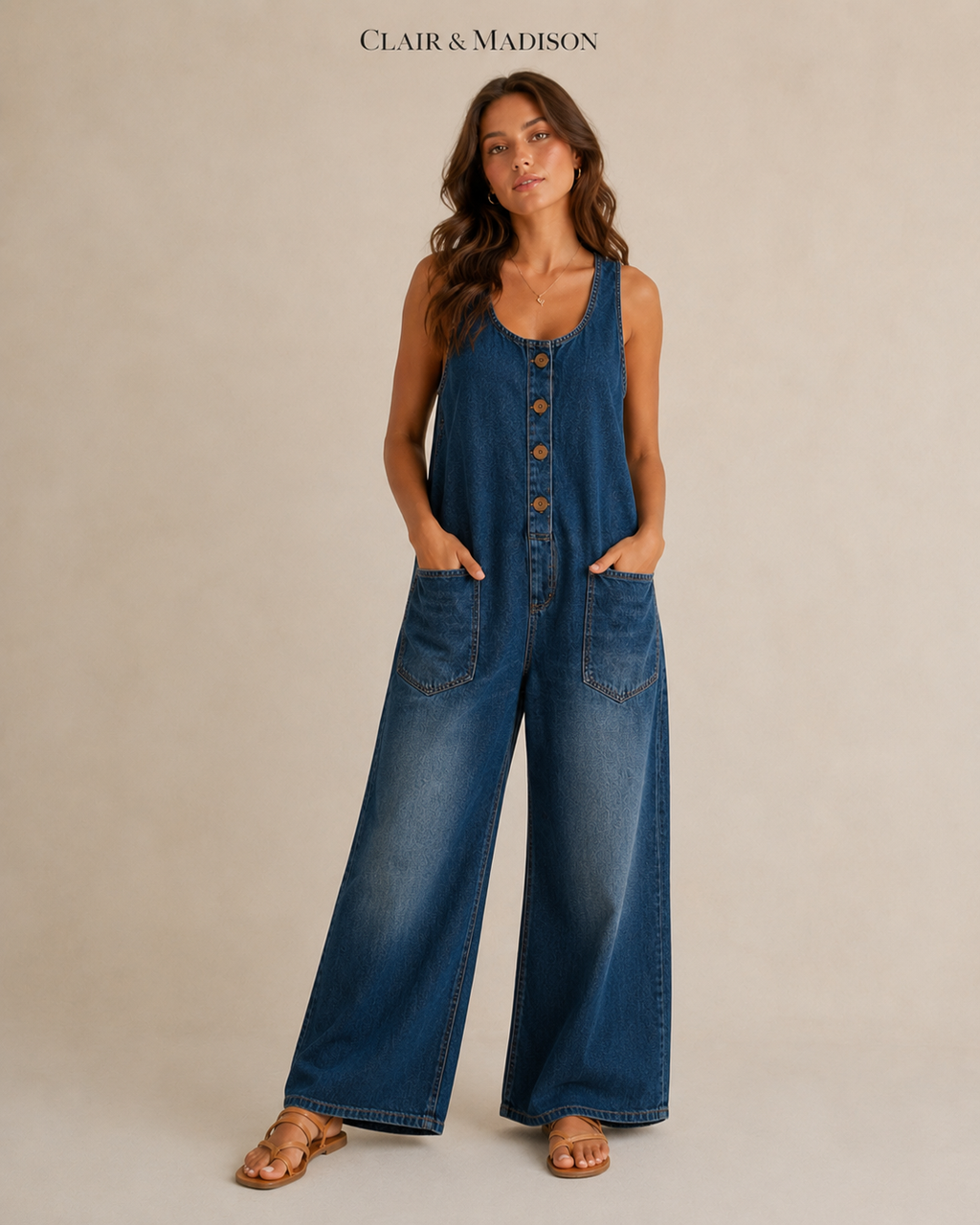 Lora™ | Vintage-Style Overalls